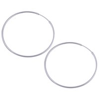 PLAIN 925 STERLING SOLID SILVER BALI EARRINGS