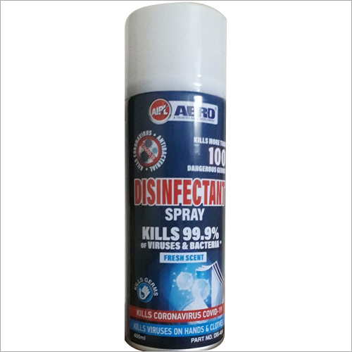 400Ml Disinfectant Spray Size: 400 Ml
