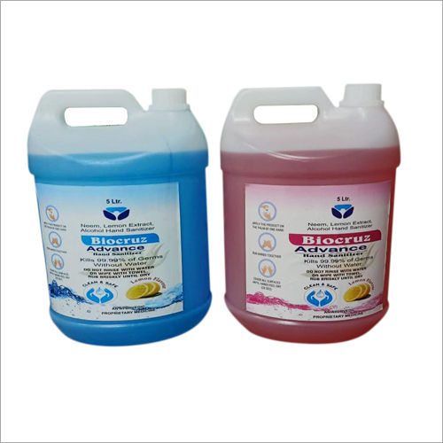 5 Ltr Advance Biocruz Ethanol Based Hand Sanitizer Age Group: Suitable For All Ages