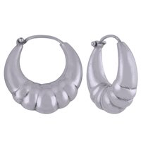 BEAUTIFUL EMBOSSED PLAIN 925 STERLING SOLID SILVER BALI EARRINGS
