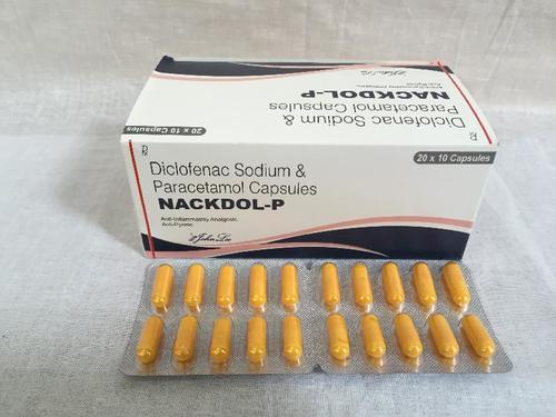NACKDOL P CAPSULE (DICLOFENAC SODIUM 50MG & PARACETAMOL 500 MG)