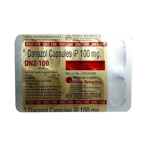  Dnz कैप्सूल डैनज़ोल कैप्सूल Usp 200Mg (विशिष्ट दवा