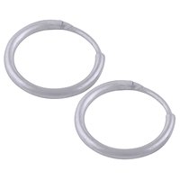 PLAIN 925 STERLING SOLID SILVER BALI EARRINGS