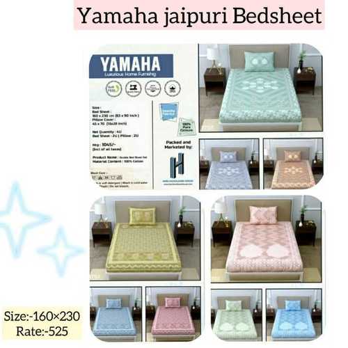 Yamaha jaipuri double bedsheet