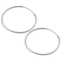 PLAIN 925 STERLING SOLID SILVER BALI EARRINGS