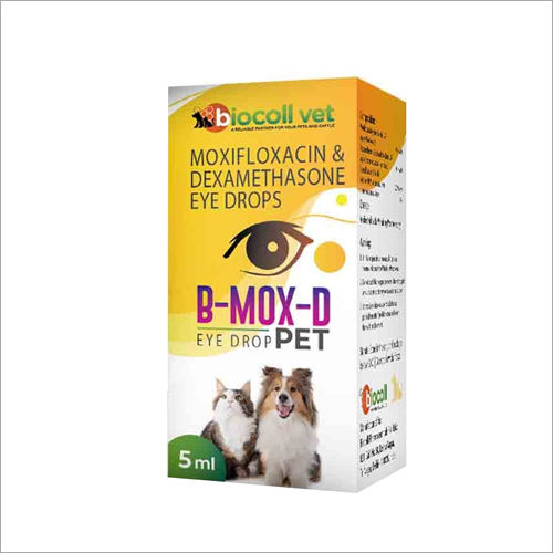 Moxifloxacin eye clearance drops for cats