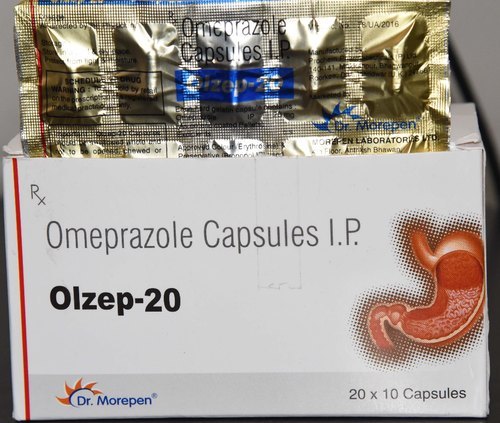 OMEPRAZOLE 20 MG CAPSULE (OLZEP)