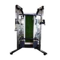 Gym Functional Trainer Machine - Cr Tube 10 Gage, 7 Feet Height | Adjustable, Automatic Operation, Gain Strength, Tone Up Muscle, 2500 Kg Rope Pulling Capacity