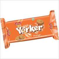 Biscoitos Flavoured alaranjados de Youker