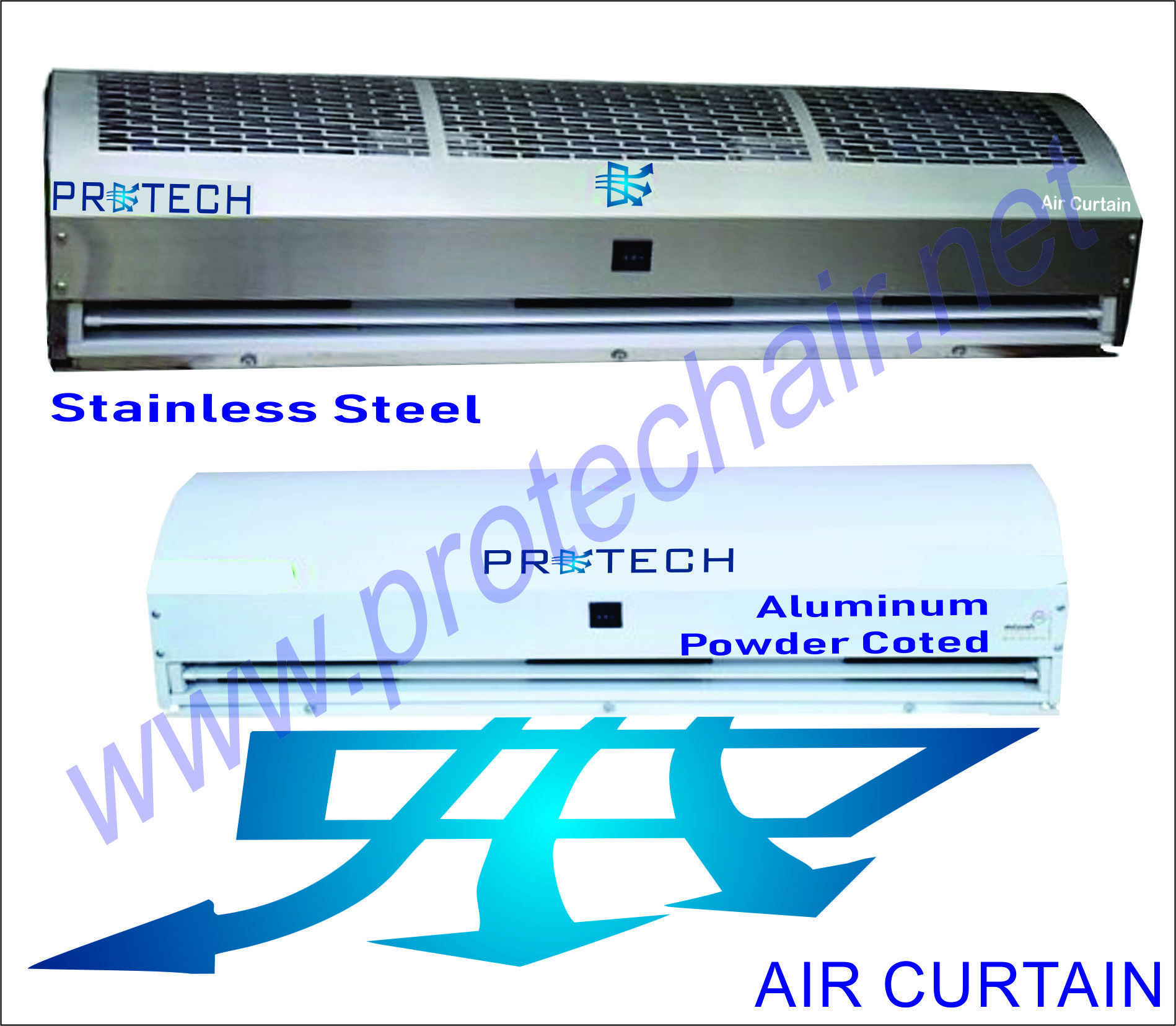 Air Curtain Stainless Steel