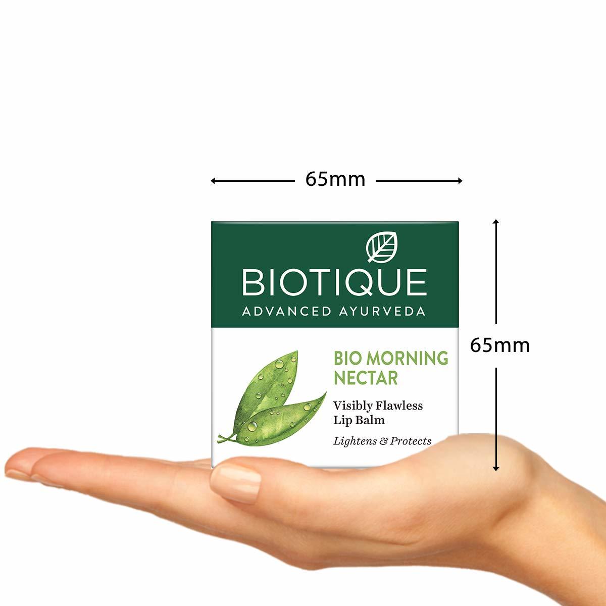 Biotique Bio Morning Nectar Lightening Visibly Flawless Lip Balm - 12g