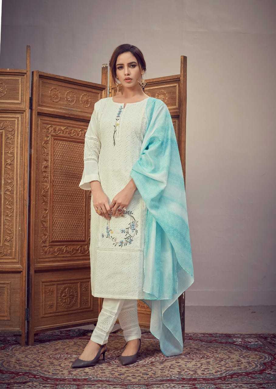 Kurti With Pants & Dupatta