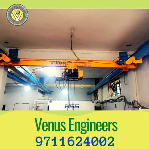 Double Girder I Beam Type Underslung EOT Crane