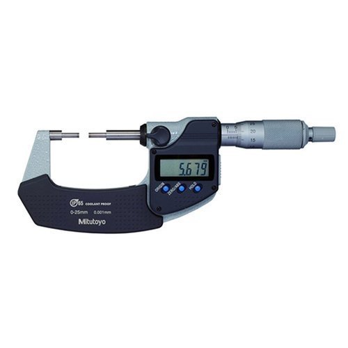 Mitutoyo Digital Spline Micrometer Range: 0-25Mm