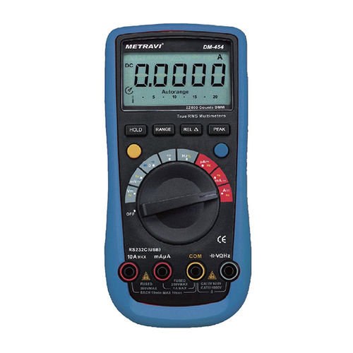 Metravi DM-454 TRMS Digital Multimeter