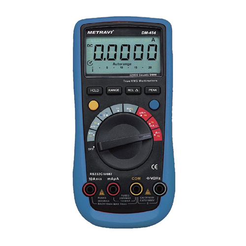 Metravi DM-454 True RMS Digital Multimeter