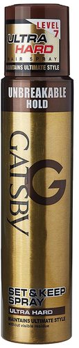 Gatsby Set And Keep Ultra Hard Hair Spray - 250ml