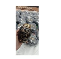 CAT HEAD ENGRAVED BRASS PET URN FUNERAL SUPPLIES