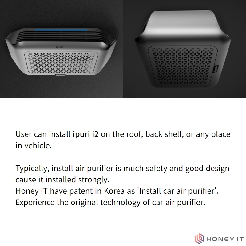 ipuri i2 Install car air purifier