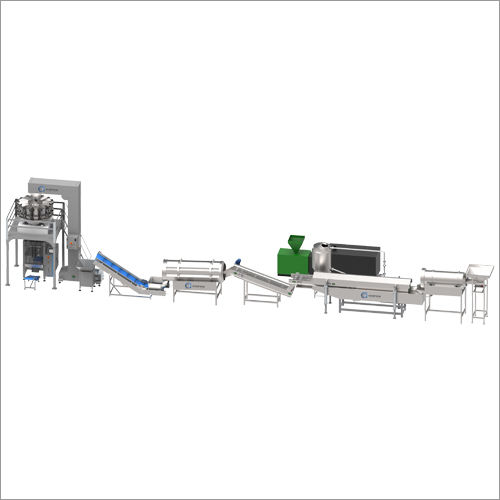 Fully Automatic Pallet Frying Macking Machine Line