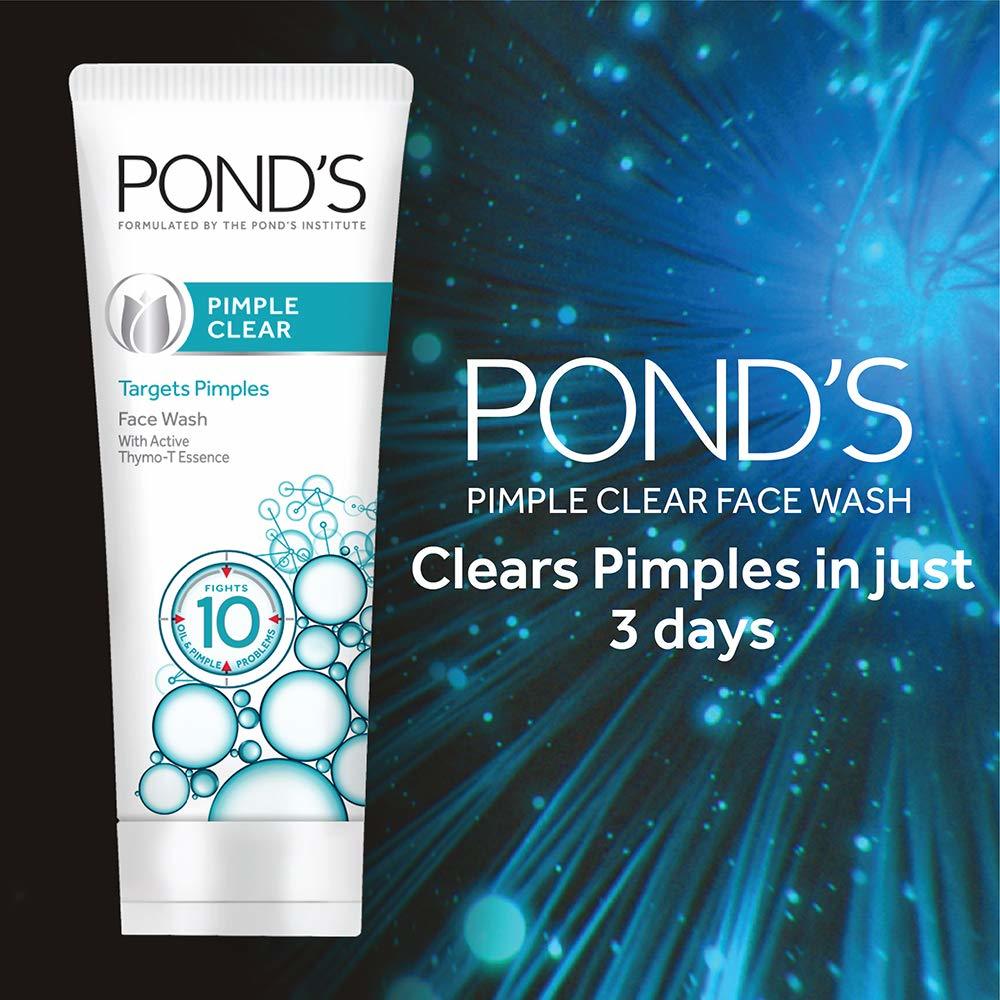 Ponds Pimple Clear Face Wash - 100g
