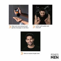 Ponds Mens Energy Bright Face Wash Coffee Beans Bright Skin - 100g