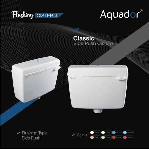 Classic Side Push Flush Cistern