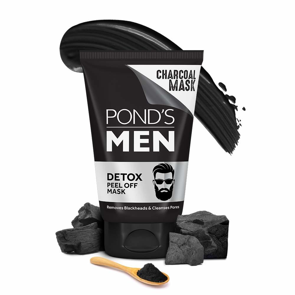 PONDS Men Charcoal Blackhead Removal Detox Peel Off Mask