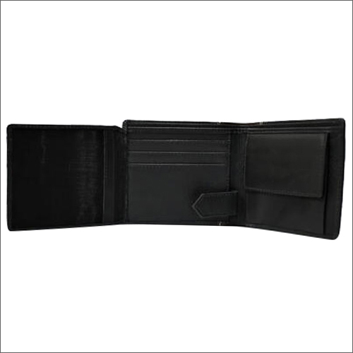 Handmade Napa Leather Black Mens Wallet