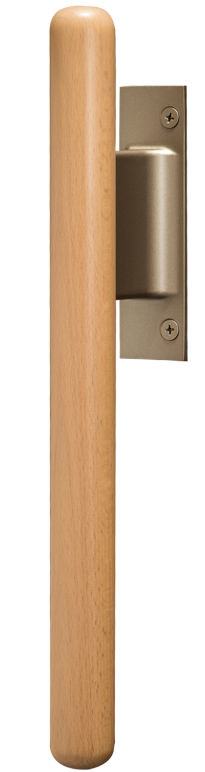 Kuriki Wood Bar Handle For Sliding Door
