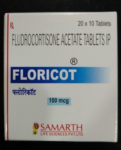 Fludrocortisone Acetate Tablets Ip 100 Mcg