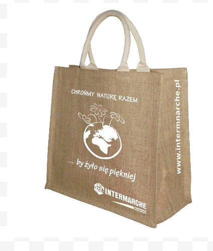 Re-useable Pp Laminated Jute Promotional Bag