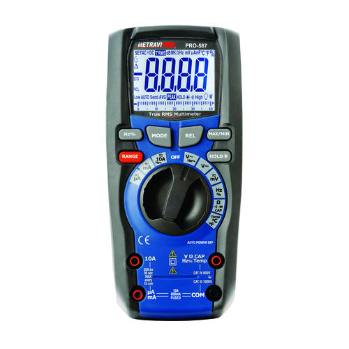 Metravi PRO 587 Digital TRMS Professional  Industrial Multimeter