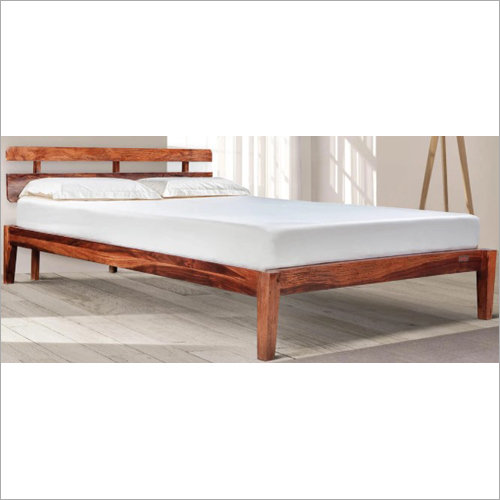 Brown Wooden Cot Bed Home Furniture