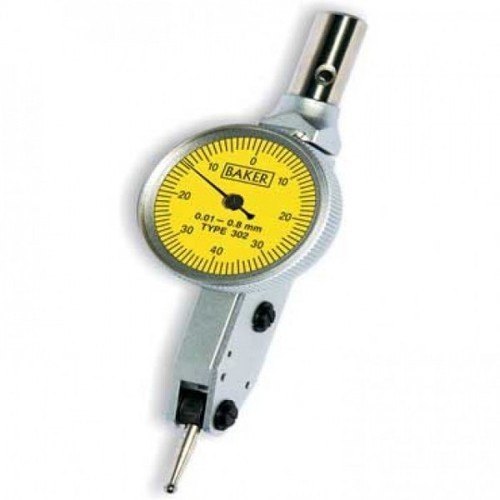 Baker Lever Type Dial Gauge Long Stylus