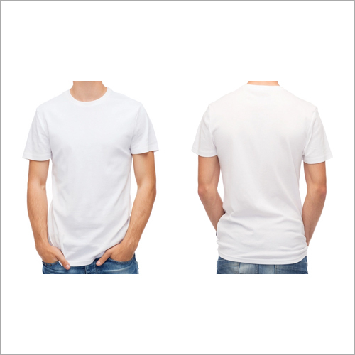 Mens Plain T Shirt By MEDUSA EXIM