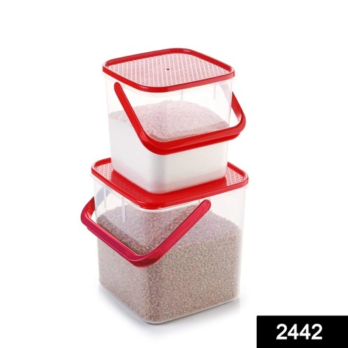 2442 Airtight Container Set For Kitchen Storage By DEODAP INTERNATIONAL PRIVATE LIMITED