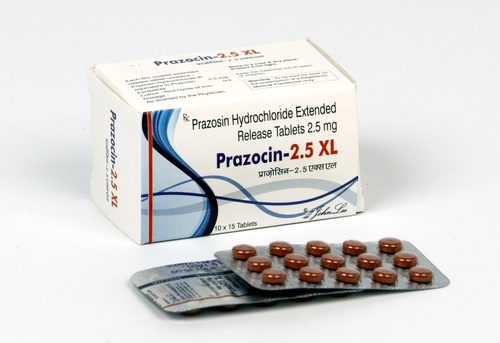 Prazosin Hydrochloride IP 2.5 MG