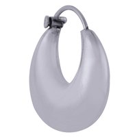 PLAIN 925 STERLING SOLID SILVER BALI EARRINGS