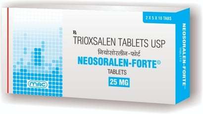 Trioxsalen Tablets Usp 25mg