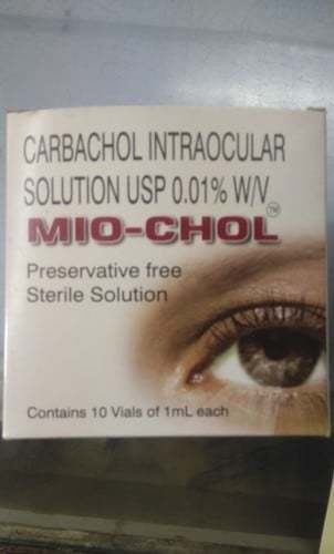 Carbachol Intraocular Solution Usp 0.01% W/V Specific Drug
