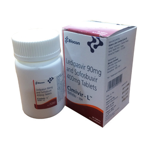 Sofosbuvir (400mg) + Velpatasvir (100mg)Cimivir-L Tablet