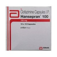 Clofazimine Capsules - 100 Mg Dosage Ip, Specific Drug Type, 10000 Boxes Quantity, Storage As Per Instruction