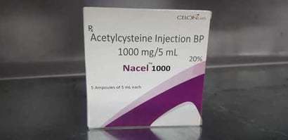 Acetylcysteine Injection Bp 1000Mg/5Ml Specific Drug