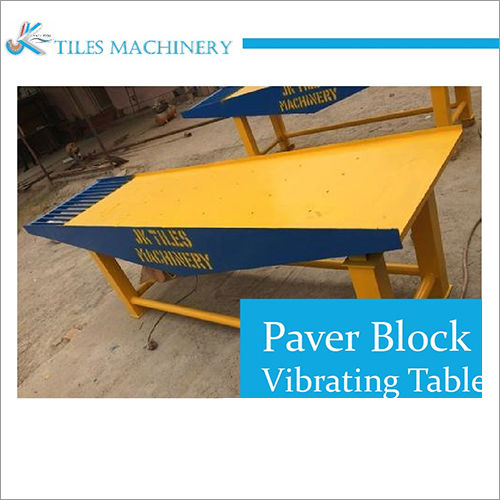 Paver Block Vibrating Table