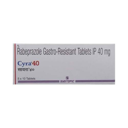 RABEPRAZOLE 40 MG TABLET (CYRA)