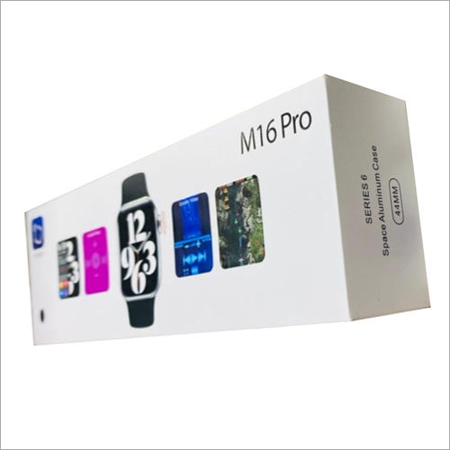 M16 Pro Smart Watch Color Of Band: Black