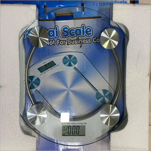 Glass And Steel 8Mm Weight Scale