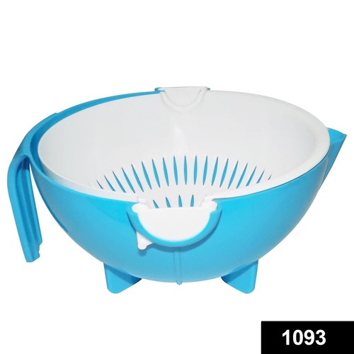 1093 Multi-functional Washing Fruits And Vegetables Bowl & Strainer With Handle By DEODAP INTERNATIONAL PRIVATE LIMITED