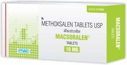 Methoxsalen Tablets Usp 10 Mg